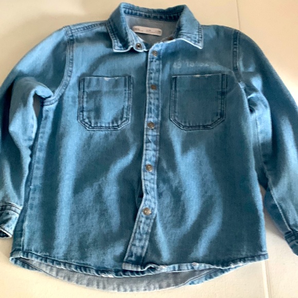 Zara Other - Zara denim shirt